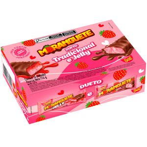 Caixa Bombom Moranguete Dueto Tradicional e Jelly 114g 21694 - Bel