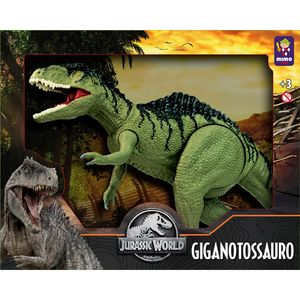 Boneco Giganotossauro Jurassic World Gigante com Som 745 - Mimo Brinquedos