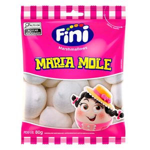 Marshmallow Sabor Maria Mole 80g 12075 - Fini