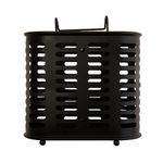 Porta_Talheres_Bela_Casa_Suporte_Acoplador_Ferro_Black_16x8x18,5cm_Ref.LM3518BEL_honeyhome
