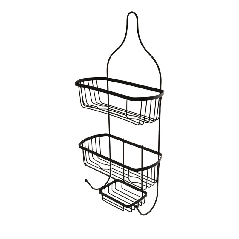 Rack_2_Níveis_Bela_Casa_2_Ganchos,_1_Saboneteira_Ferro_27,5x12,5x59cm_Ref.LM3335BEL_honeyhome