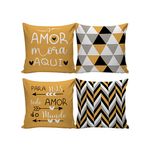 Kit_Capa_de_Almofada_Estampa_Amor_Microfibra_Amarela_e_Preta_Sortido_40x40cm_2_Peças_CAL112152_-_Nsw_Decor