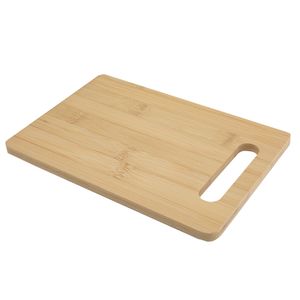 Tábua de Corte com Alça Vazada em Bambu 24x16x0,8cm - honeyhome