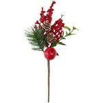 Enfeite_Galho_Natal_Frutas_Sortido_Espuma,_Plástico_Pvc,_Ferro_30x12x5cm_Ref.LM3452NTL_honeyhome