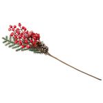 Enfeite_Galho_Natal_Frutas_Sortida_Espuma,_Plástico_Pvc,_Madeira,_Ferro_50x16x8cm_Ref.LM3455NTL_honeyhome