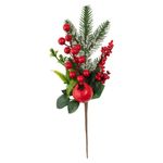 Enfeite_Galho_Natal_Frutas_Sortido_Espuma,_Plástico_Pvc,_Ferro_29x10x5cm_Ref.LM3453NTL_honeyhome