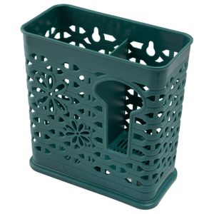 Porta Talher Vazado Sortido Plástico PP 15x15,5x7,5cm LM3459 - honeyhome