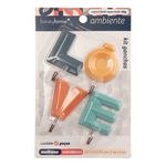 Kit_4_Ganchos_Adesivos_Ambiente_Love_Colorido_Suporta_Até_2kg_Plástico,_Inox_4,3x7x2cm_Ref.LM3475AMB_honeyhome