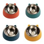 Comedouro/_Bebedouro_Pet_Orelhas_Gato_Sortido_Plástico_e_Inox_18x9cm_Ref.LM3919PET_honeyhome