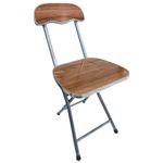 Cadeira_Dobrável_Amadeirado_Com_Metálico_Suporta_Até_80kg_Mdf,_Plástico,_Ferro_32,5x29x73,5cm_Ref.LM4093_honeyhome