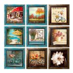 Quadro_Decorativo_Sortido_Plástico_Ps,_Madeira_Mdf_E_Papel_24x24x3cm_Ref.LM3768_honeyhome
