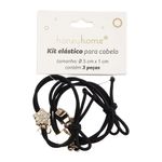 Kit_3_Elásticos_Para_Cabelo_Sortido_Poliéster,_Borracha,_Plástico_Pp_5x5x1,5cm_Ref.LM4232_honeyhome