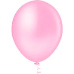 Balão_Liso_9_Polegadas_Rosa_Candy_50_Unidades_Ref.313_Festball