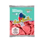 Balão_Liso_9_Polegadas_Rosa_Candy_50_Unidades_Ref.313_Festball