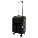 Mala_Bordo_Adriatica_20"_100%_Algodão_Oxford_Preto_Haste_de_Alumínio_36x26x58cm_Ref.LM3895_honeyhome
