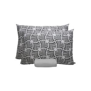 Jogo Cama Queen Doce Vida 70% Algodão Estampa La Plata Cinza Frio 3 Peças 0310310LPT - Portallar