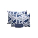 Jogo_Cama_Casal_Doce_Vida_70%_Algodão_Estampa_Pipa_Azul_Profundo_3_Peças_Ref.0310309PIP_Portallar