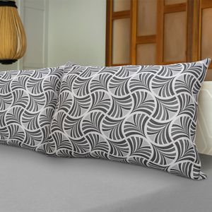 Jogo Cama Queen Doce Vida 70% Algodão Estampa La Plata Cinza Frio 3 Peças 0310310LPT - Portallar