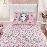 Jogo_Cama_Solteiro_Infantil_Joy_70%_Algodão_Estampa_Sweet_Unicorn_2_Peças_Ref.0310495SUC_Portallar
