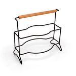 Suporte_Para_Pratos_Aço_Duplo_Black_Eco_Design_Ref.458_Arthi