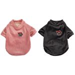 Roupa_Pet_Canelada_Cor_E_Tamanhos_Variados_Poliéster_Ref.LM4296PET_honeyhome