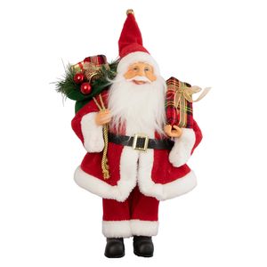 Papai Noel com Saco de Presentes 43x26x14cm LM3387NTL - honeyhome