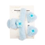 Kit_3_Presilhas_Para_Cabelo_de_Pluma_Sortida_Poliéster,_Plástico_Ps_Ref.LM4239_honeyhome