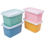 Kit_Potes_Clic_Retangular_Plástico_430ml_4_Peças_Ref.18277_Plasútil