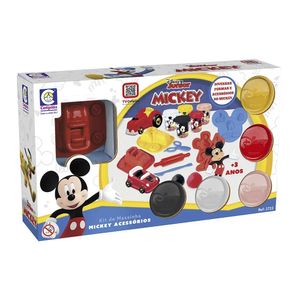 Kit Massinha de Modelar Mickey Com Acessórios Disney Junior 2722 - Cotiplás