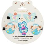 Kit_6_Mini_Presilhas_Funny_Formatos_Sortidos_Ferro,_Plástico_3,5x2,5x1cm_Ref.LM4246_honeyhome