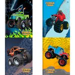 Caderno_Brochura_1/4_Power_Truck_80_Folhas_Sortido_Ref.10956_Animativa