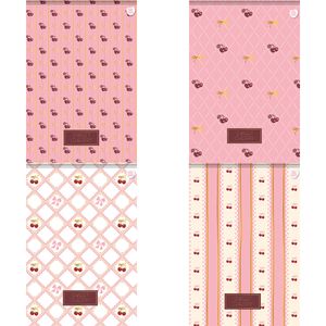 Bloco de Anotações Capa Dura Sweet Cherry 80 Folhas Sortido - Animativa