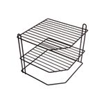 Organizador_Cozinha_Armário_Bela_Casa_Desmontável_3_Níveis_Ferro_Preto_22x22x19,5cm_Ref.LM3346BEL_honeyhome