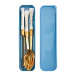 Conjunto_Talheres_4_Peças_(colher/_Garfo/_Faca/_Estojo)_Plástico_Pp,_Inox_Ref.LM3483_honeyhome
