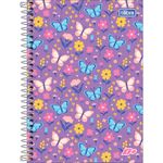 Caderno_Espiral_Capa_Dura_1/4_D+_Feminino_200_Folhas_Ref.390461_Tilibra