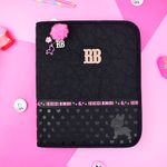 Fichário_Rebecca_Bonbon_Com_Chaveiro_Fechamento_Zíper_Preto_Ref.5547_Dac