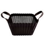 Cesto_Organizador_Com_Alça_Multiúso_Ambiente_Preto_Plástico_Pp_26,5x19x18cm_Ref.LM4060AMB_honeyhome
