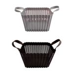 Cesto_Organizador_Com_Alça_Multiúso_Ambiente_Preto_Plástico_Pp_26,5x19x18cm_Ref.LM4060AMB_honeyhome