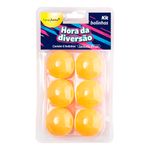Kit_6_Bolinhas_Para_Tênis_de_Mesa_Sortidas_Hora_da_Diversão_Plástico_Pc_4x4x4cm_Ref.LM4193_honeyhome