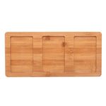 Conjunto_3_Petisqueiras_Cerâmica_Com_Bandeja_de_Bambu_31x14,5x3,5cm_Ref.2676_Lyor