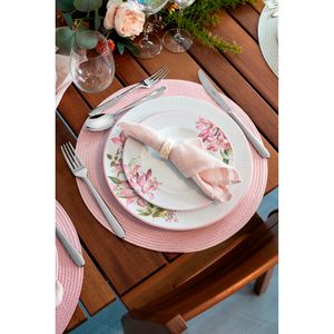 Prato Sobremesa Poème Em Porcelana Decorada 21cm 96580161 - Tramontina