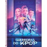 Caderno_Universitário_Guerreiras_do_Kpop_10_Materias_160_Folhas_Ref.399698_Tilibra