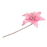 Flor_Artificial_Decorativa_Rosé_Natal_Poliéster,_Ferro_27x10x28cm_Ref.LM3409NTL_honeyhome