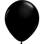 Balão_Liso_9_Polegadas_Preto_50_Unidades_185_-_Festball