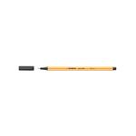 Caneta_Stabilo_Hidrográfica_0,4mm_Fine_Point_88/46_Preta_Ref.1131403_Cis