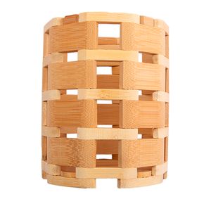 Porta Talheres Futuro Bambu 11x11x13cm LM3361 - honeyhome