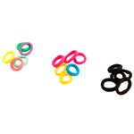 Kit_Elásticos_Para_Cabelo_Funny_Sortido_60_Unidades_Plástico_Tpu_E_Plástico_Pe_7x6,2x15cm_Ref.LM4135_honeyhome