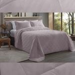 Kit_Cobre_Leito_Solteiro_Matelassê_Stripe_100%_Poliéster_Rose_2_Peças_160x240cm_Ref.22007_BecaDecor