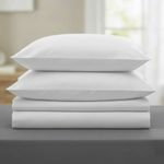 Jogo_de_Cama_Casal_Completo_100%_Algodão_150_Fios_Branco_4_Peças_Ref.22278_BecaDecor
