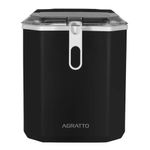 Máquina_de_Gelo_MG01_Preta_12kg_60hz_100w_127v_Ref.16715_Agratto